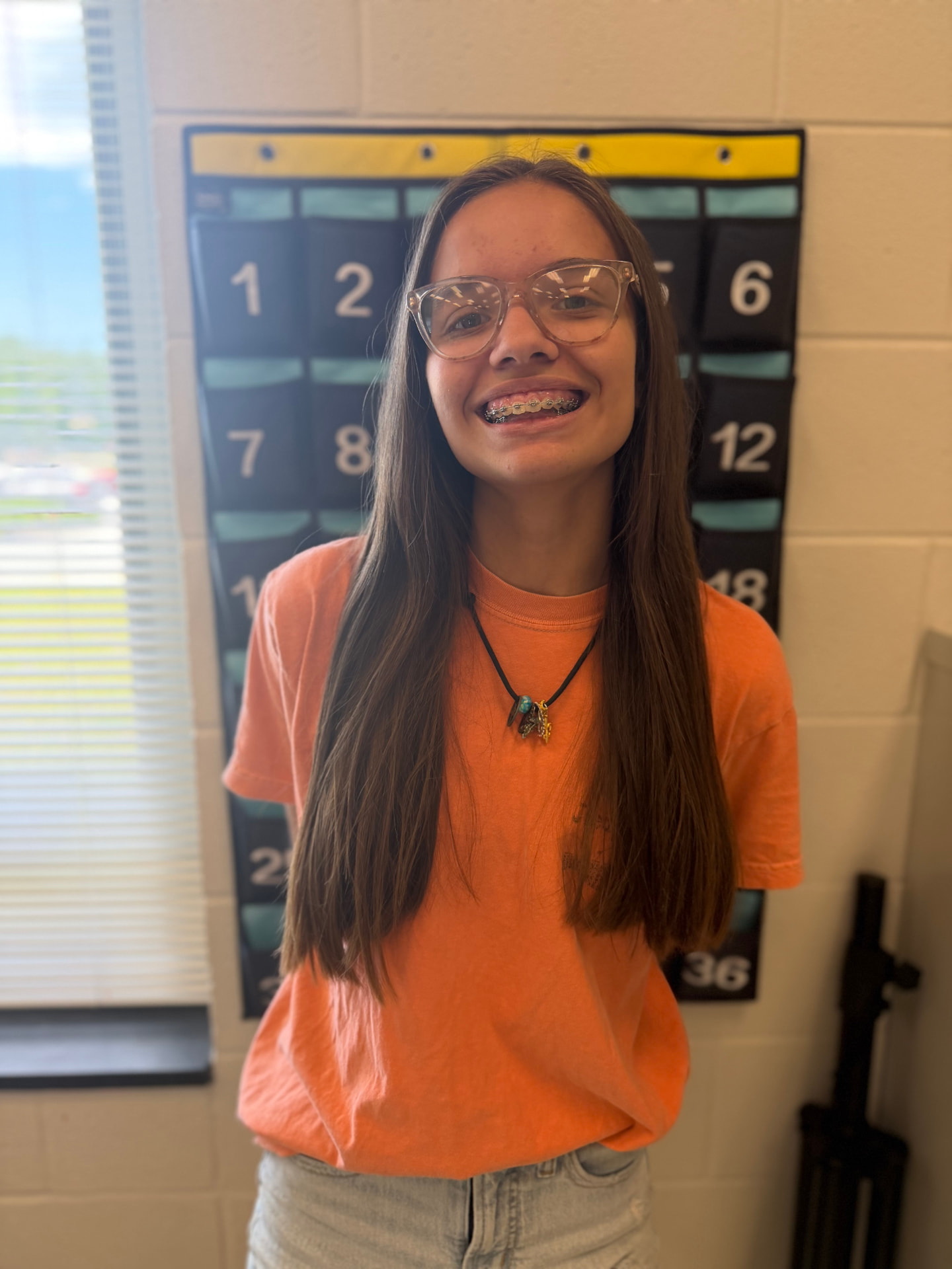 Jaedyn Goff, Topsail band student